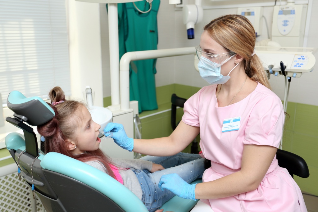 Прием детского стоматолога